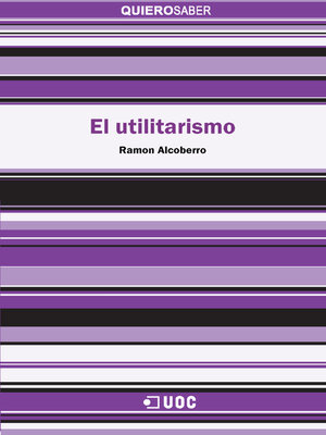 cover image of El utilitarismo